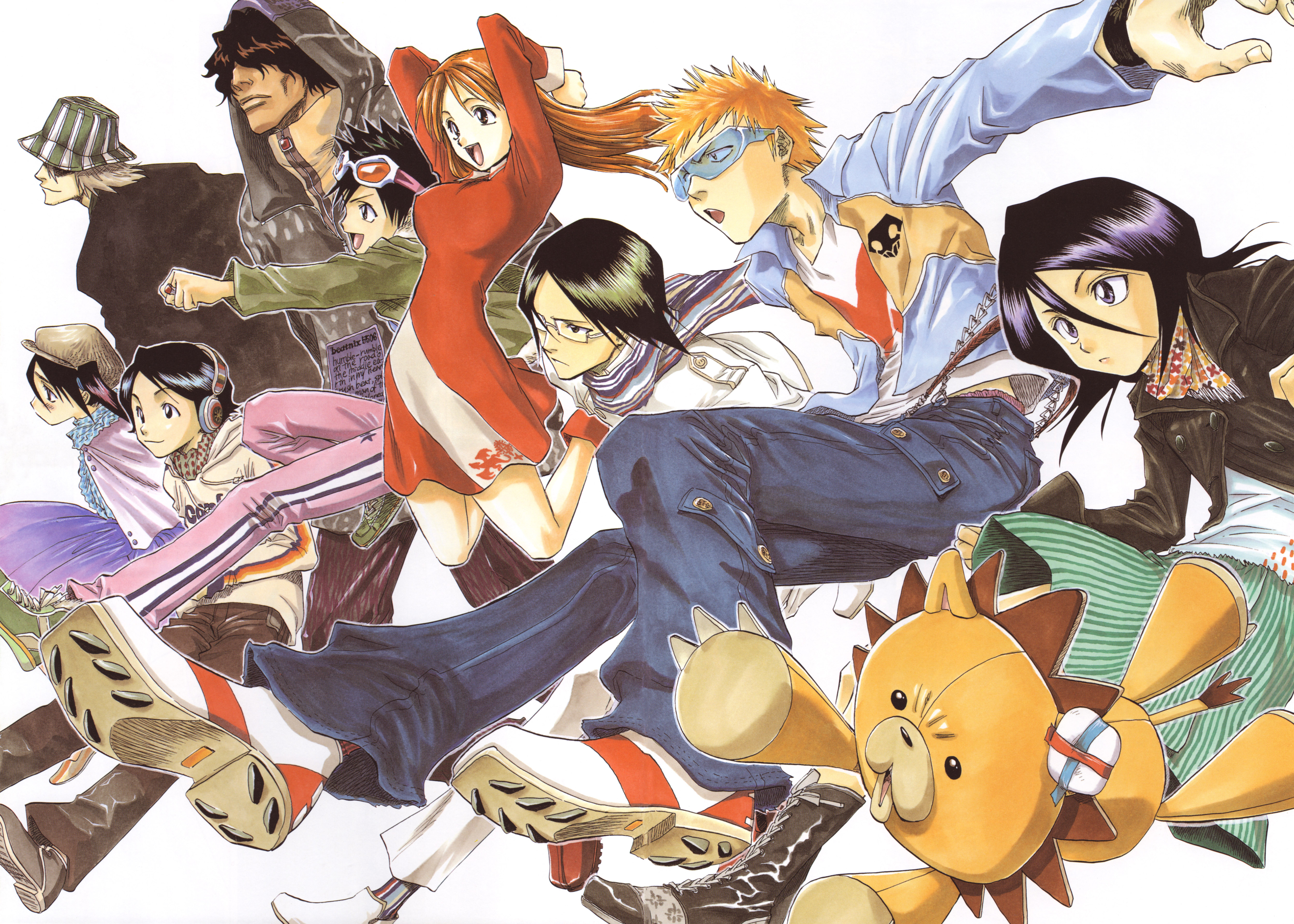 Kubo Tite Bleach Arisawa Tatsuki Inoue Orihime Kon Kuchiki Rukia